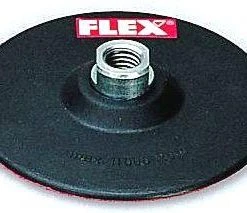 Flex-tools Accessoires Accessoires Pour Polisseuse 115 Mm 208817 Tampon élastique à Dos Velcro 115 Mm M14