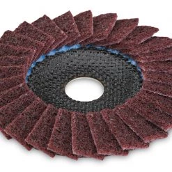 Flex-tools Accessoires Accessoires Pour Polisseuse 125 Mm 358606 SC-VL Disque à Lamelles De Polissage Ø 125 Pour Métal Et Acier Inoxydable Par 5 Pièces