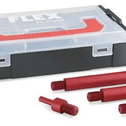 Flex-tools Accessoires Autres Polisseuses 458813 Jeu D'extension Pour Polisseuses Rotatives EXS M14 Set