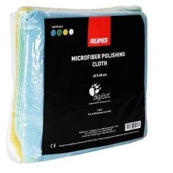 Rupes Accessoires Matériel De Nettoyage 9.BF9023/10 Chiffon En Microfibre 40x40 Cm 10 Pièces Blanc