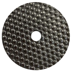 Carat Accessoires Pour Polisseuse 125 Mm EGPBUFFBL00 Roue De Polissage Diamantée Dry 125mm Buff Black