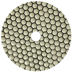 Carat Accessoires Pour Polisseuse 125 Mm EGPBUFFWH0 Roue De Polissage Diamantée Dry 125mm Buff White