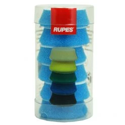 Rupes Accessoires Autres Polisseuses RU-9.BF40H/6 IBrid éponge De Polissage Grossière Bleue 34-40mm 6 Pièces
