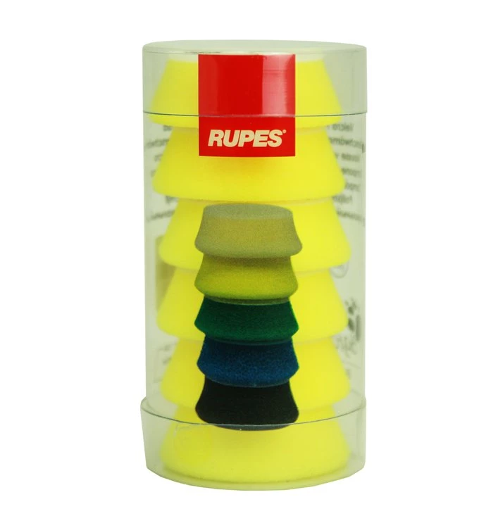 Rupes Accessoires Autres Polisseuses RU-9.BF40M/6 IBrid Eponge De Polissage Fine Jaune 34-40mm 6 Pièces 3 Rupes Accessoires Autres Polisseuses RU-9.BF40M/6 IBrid Eponge De Polissage Fine Jaune 34-40mm 6 Pièces